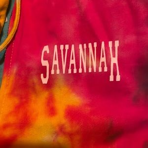 Tie dye monogrammed “Savannah”